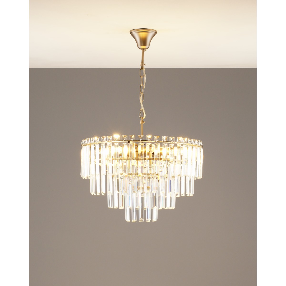 Люстра подвесная Moderli V10738-9P Crystal