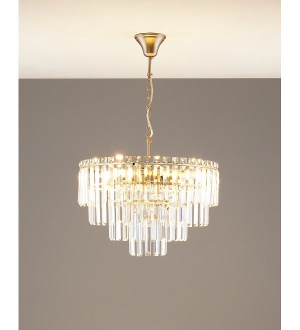 Люстра подвесная Moderli V10738-9P Crystal