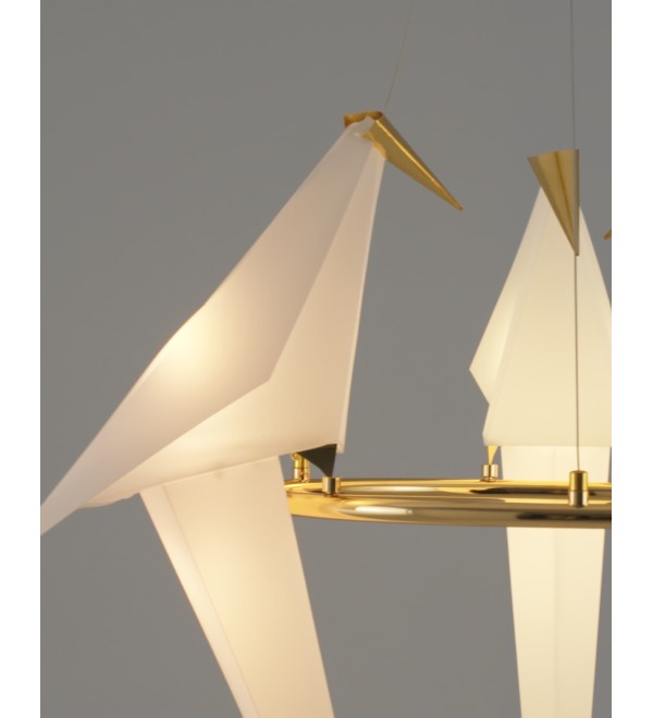Подвесной светодиодный светильник Moderli V3071-3PL origami Birds 3*LED*6W
