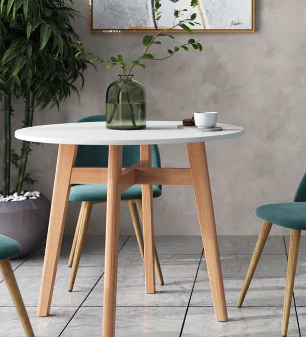 Стол обеденный Target Circle 90*90 белый