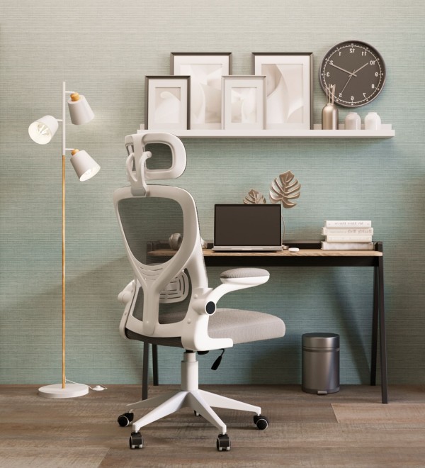 Кресло офисное TopChairs Airone белый