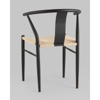 Стул обеденный Wishbone Style бежевый
