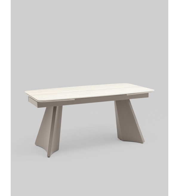 Стол обеденный Eliora 160-240*90 см серая керамика