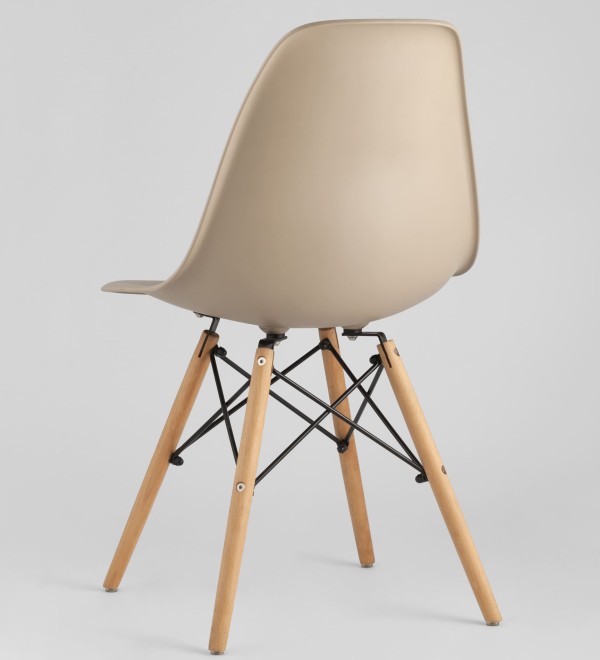 Стул Eames DSW бежевый x4