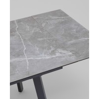 Стол Тайл 140-200/85/75 столешница керамика Larka Grey