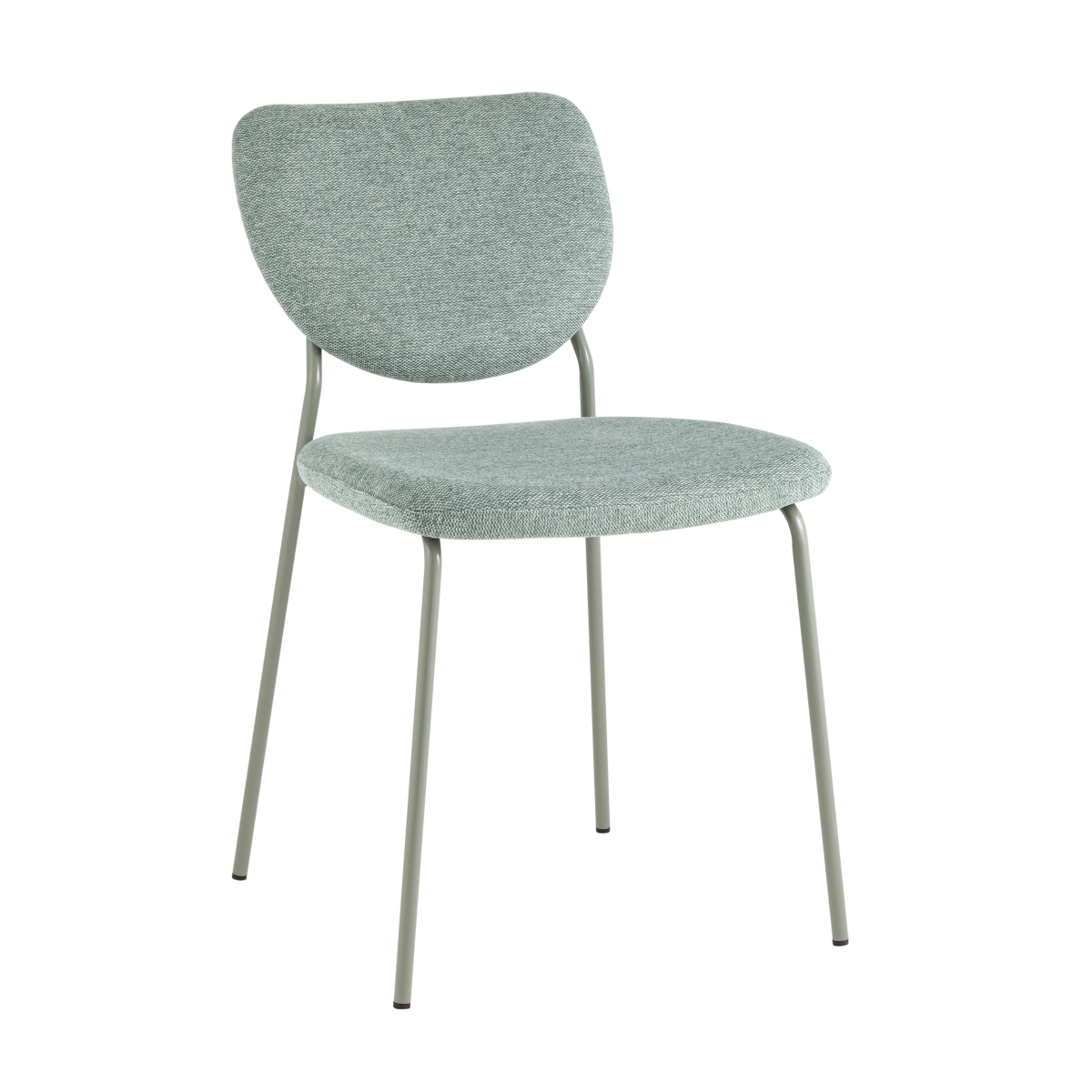 Стул обеденный Gigi шенилл зеленый