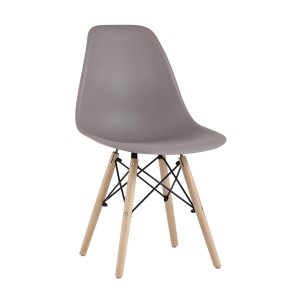 Стул Eames Style DSW темно-серый (разборный каркас)