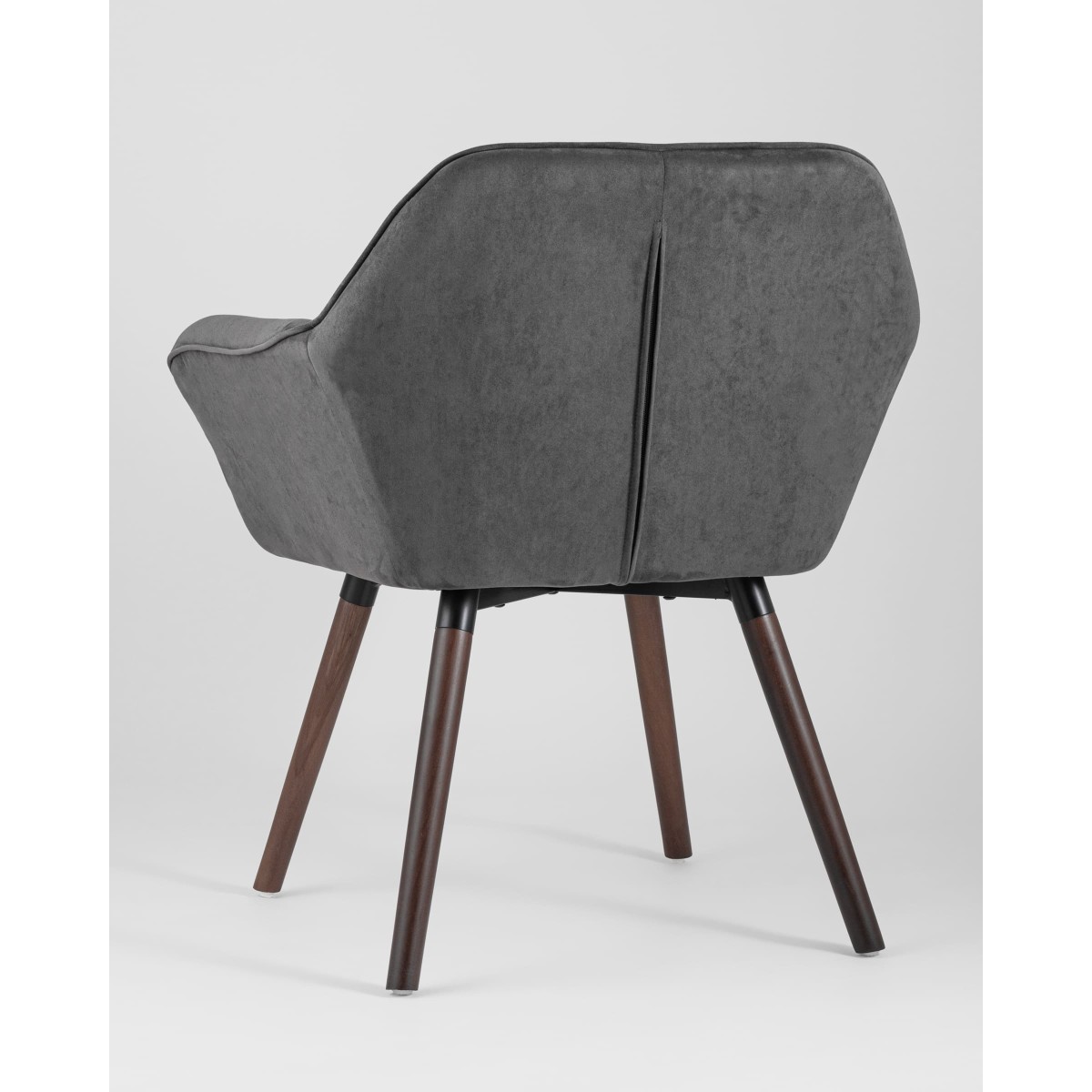 Кресло Брайан темно-серое