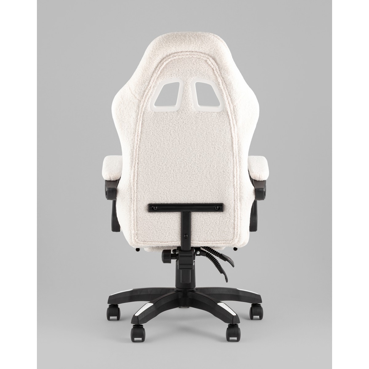 Кресло спортивное TopChairs MG-7019 букле белый