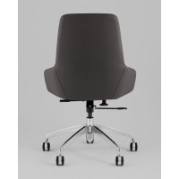 Кресло офисное TopChairs Soulo светло-серый, серый