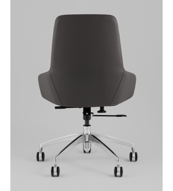 Кресло офисное TopChairs Soulo светло-серый, серый