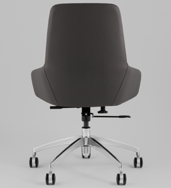 Кресло офисное TopChairs Soulo светло-серый, серый