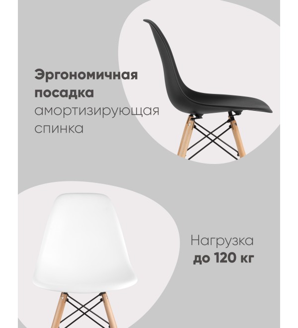 Стул Eames DSW оранжевый