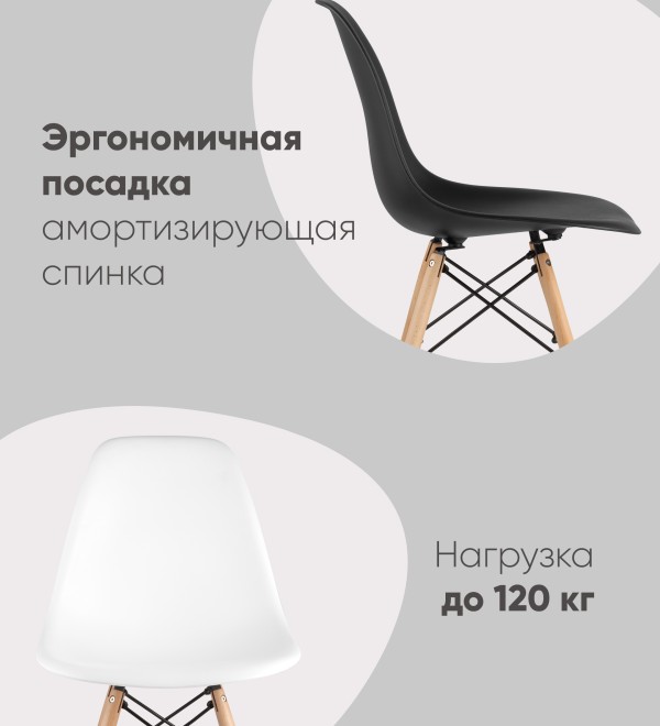 Стул Eames DSW оранжевый