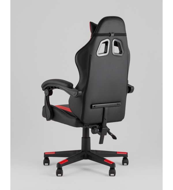 Кресло спортивное TopChairs Commander черно-красный