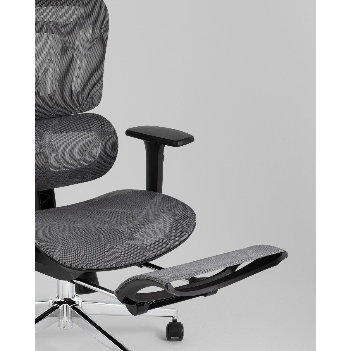 Кресло офисное TopChairs Nimbus серый