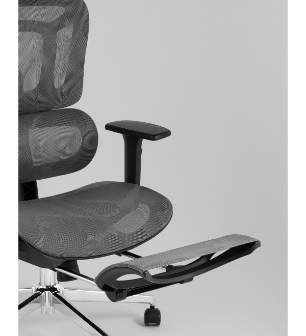 Кресло офисное TopChairs Nimbus серый