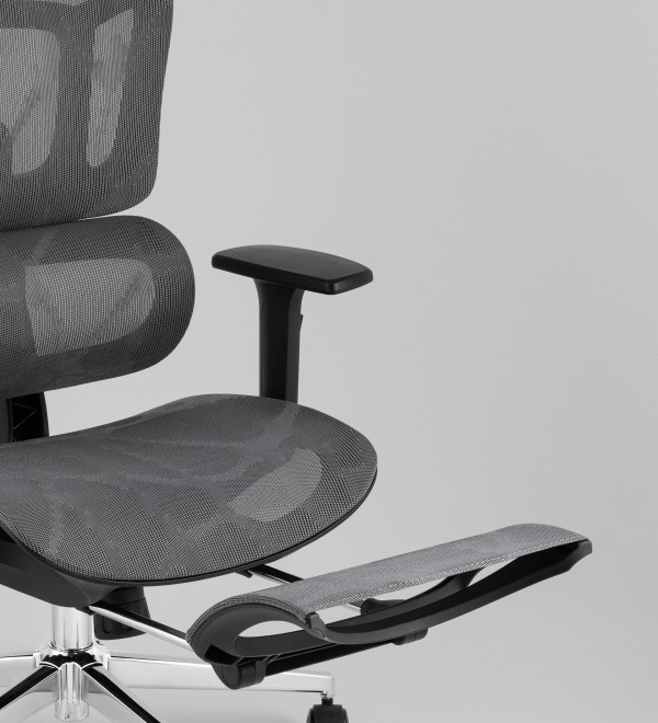 Кресло офисное TopChairs Nimbus серый