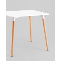 Стол Oslo Square 80х80 см белый
