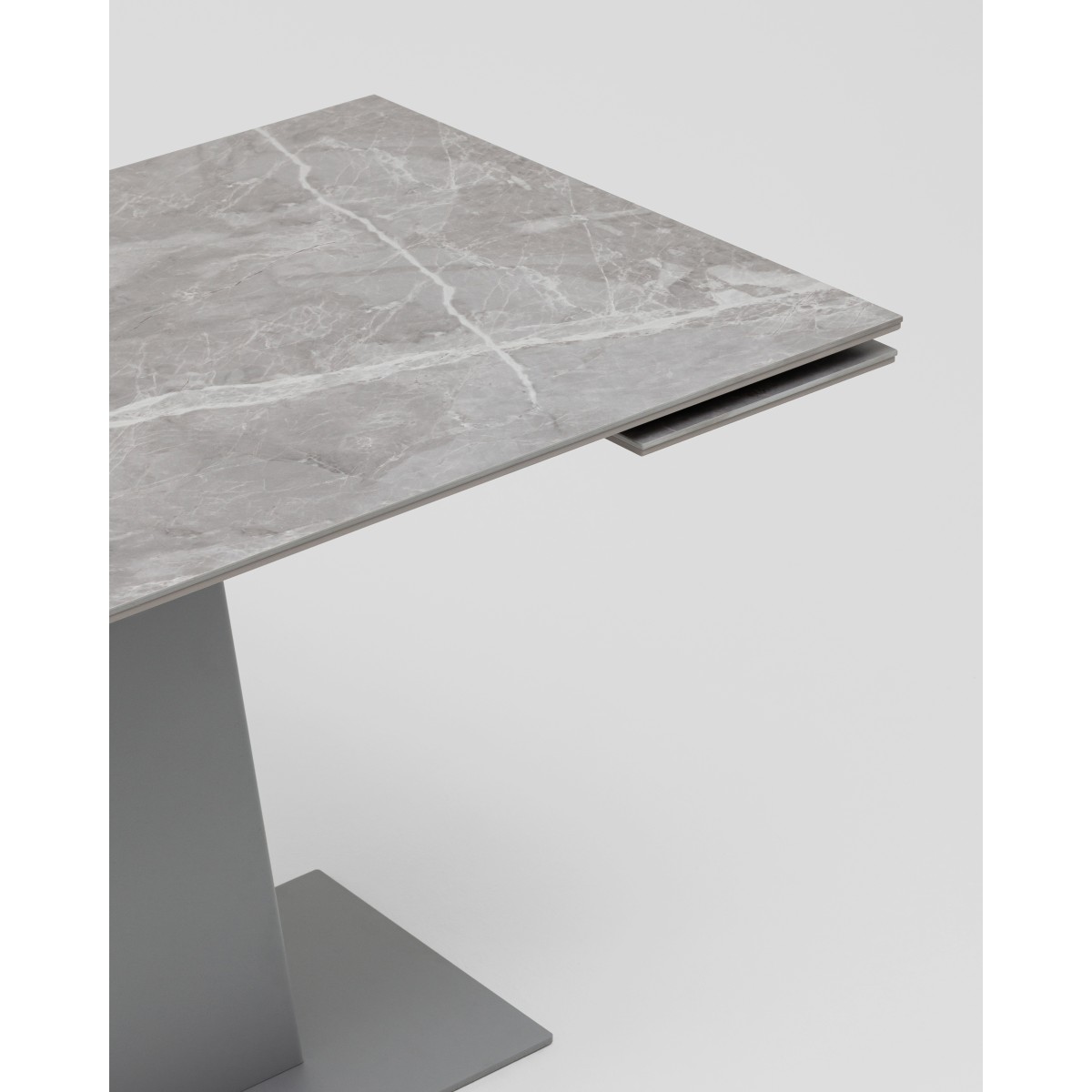 Стол Арнон 120-180/80/76 см керамика Larka grey