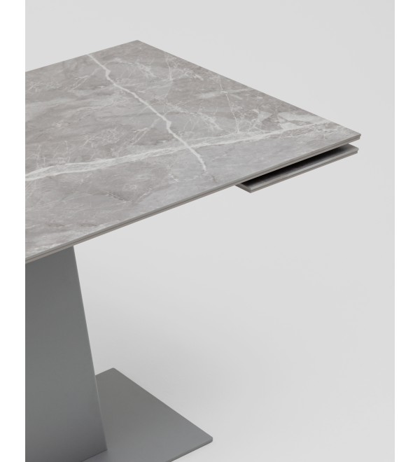 Стол Арнон 120-180/80/76 см керамика Larka grey