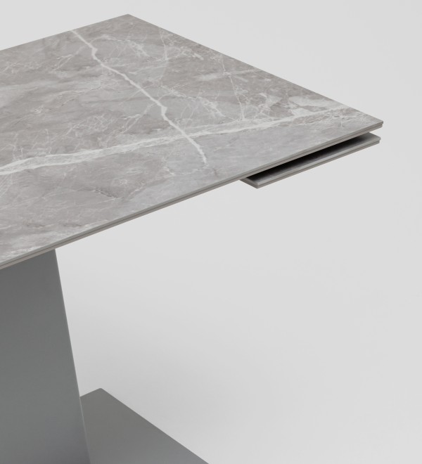 Стол Арнон 120-180/80/76 см керамика Larka grey