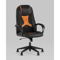 Кресло игровое TopChairs ST-CYBER 8 черный/оранжевый