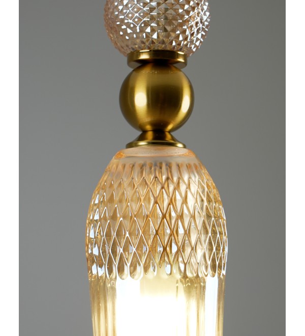 Светильник подвесной Moderli V10907-P Glassy