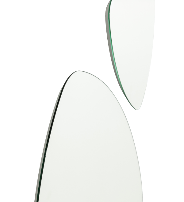 Зеркало Суоми комплект 2 шт (711х713/396х398)