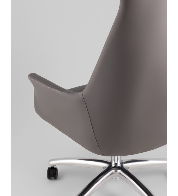 Кресло руководителя TopChairs Viking NEW серое