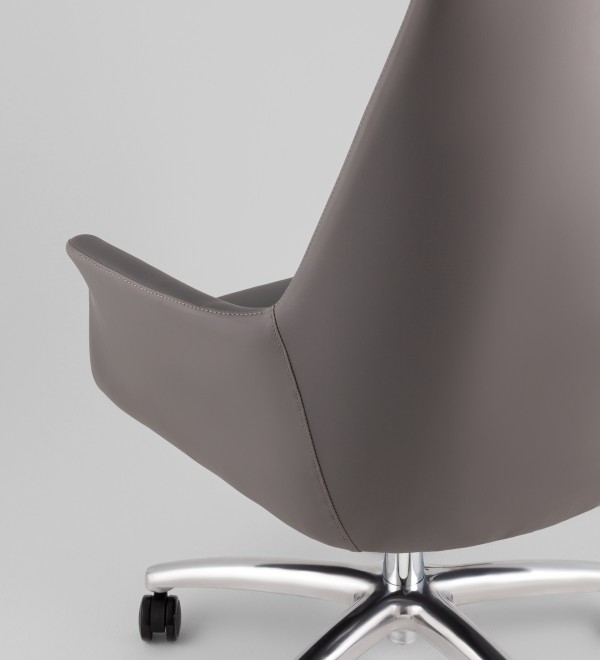 Кресло руководителя TopChairs Viking NEW серое