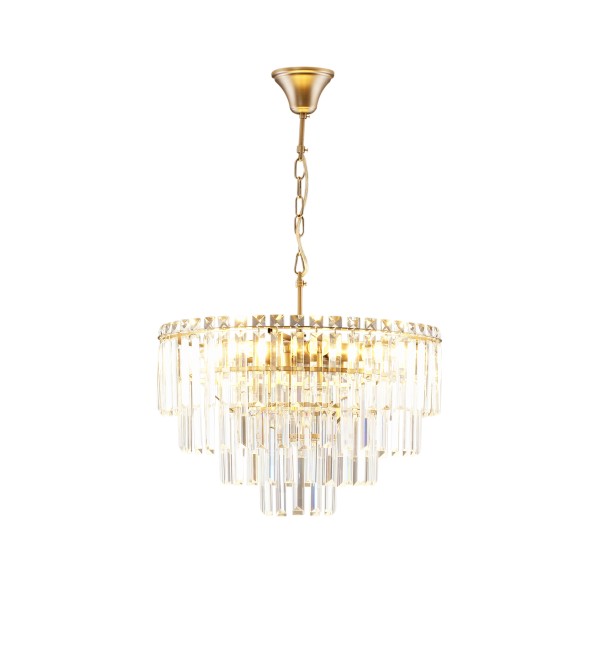 Люстра подвесная Moderli V10738-9P Crystal