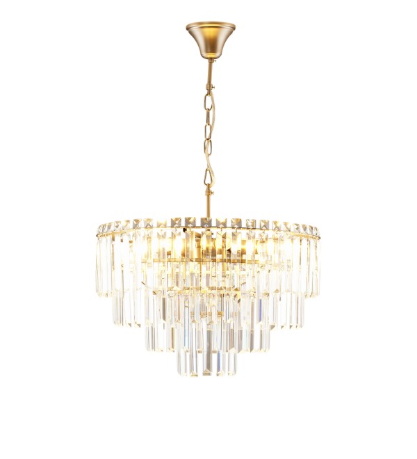 Люстра подвесная Moderli V10738-9P Crystal