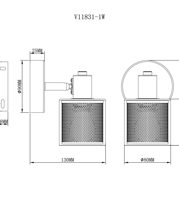 Спот Moderli V11831-1W Suspent