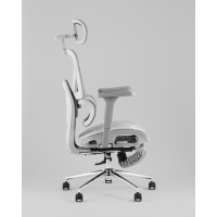 Кресло офисное TopChairs Vertus серая сетка