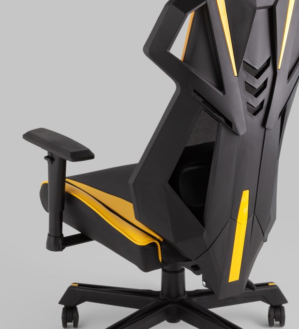Кресло спортивное TopChairs Рэтчэт желтый