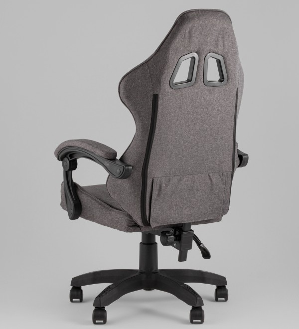 Кресло спортивное TopChairs MG-7036 ткань серый