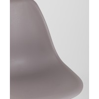 Стул Eames Style DSW темно-серый (разборный каркас)