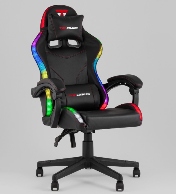 Кресло спортивное TopChairs Druid черный