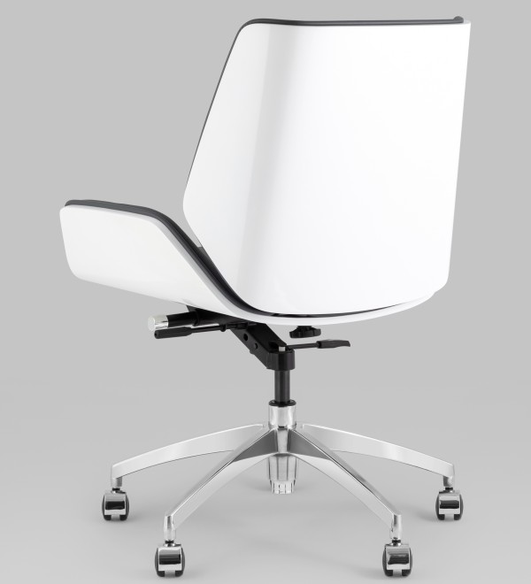 Кресло офисное TopChairs Crown SN серо-голубой