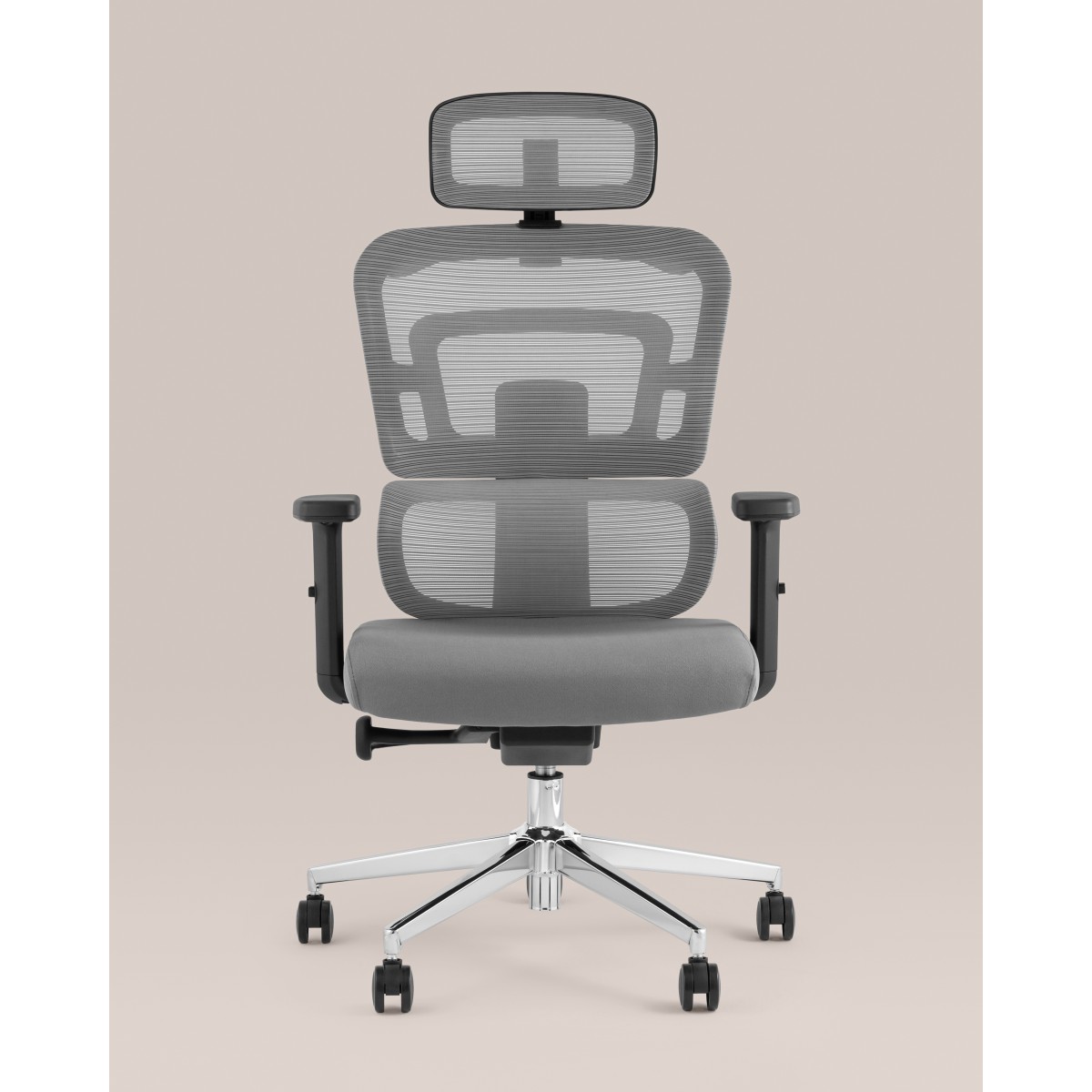 Кресло офисное TopChairs Techno серый