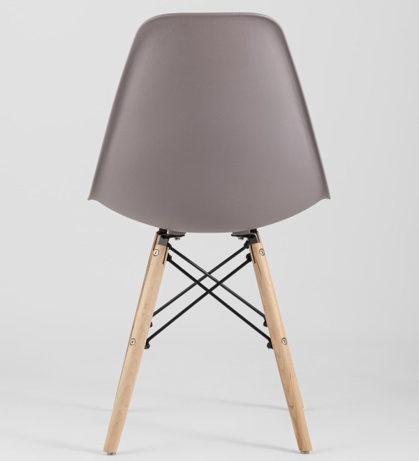 Стул Eames Style DSW темно-серый x4 (разборный каркас)