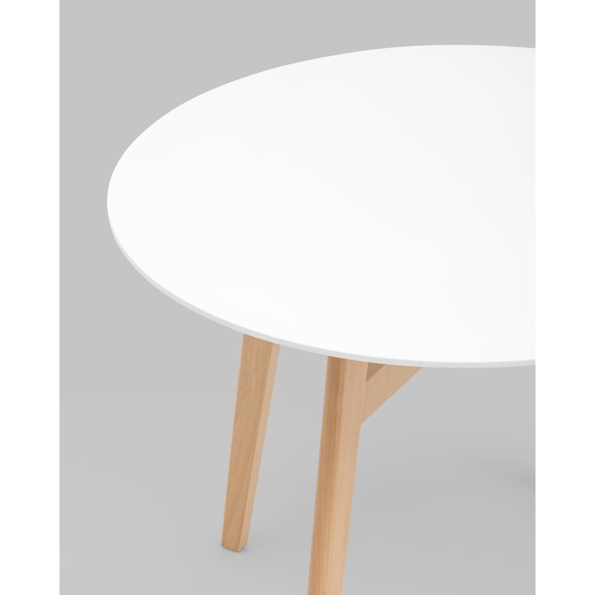 Стол обеденный Target Circle 90*90 белый