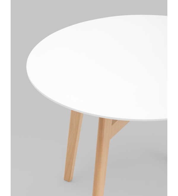 Стол обеденный Target Circle 90*90 белый