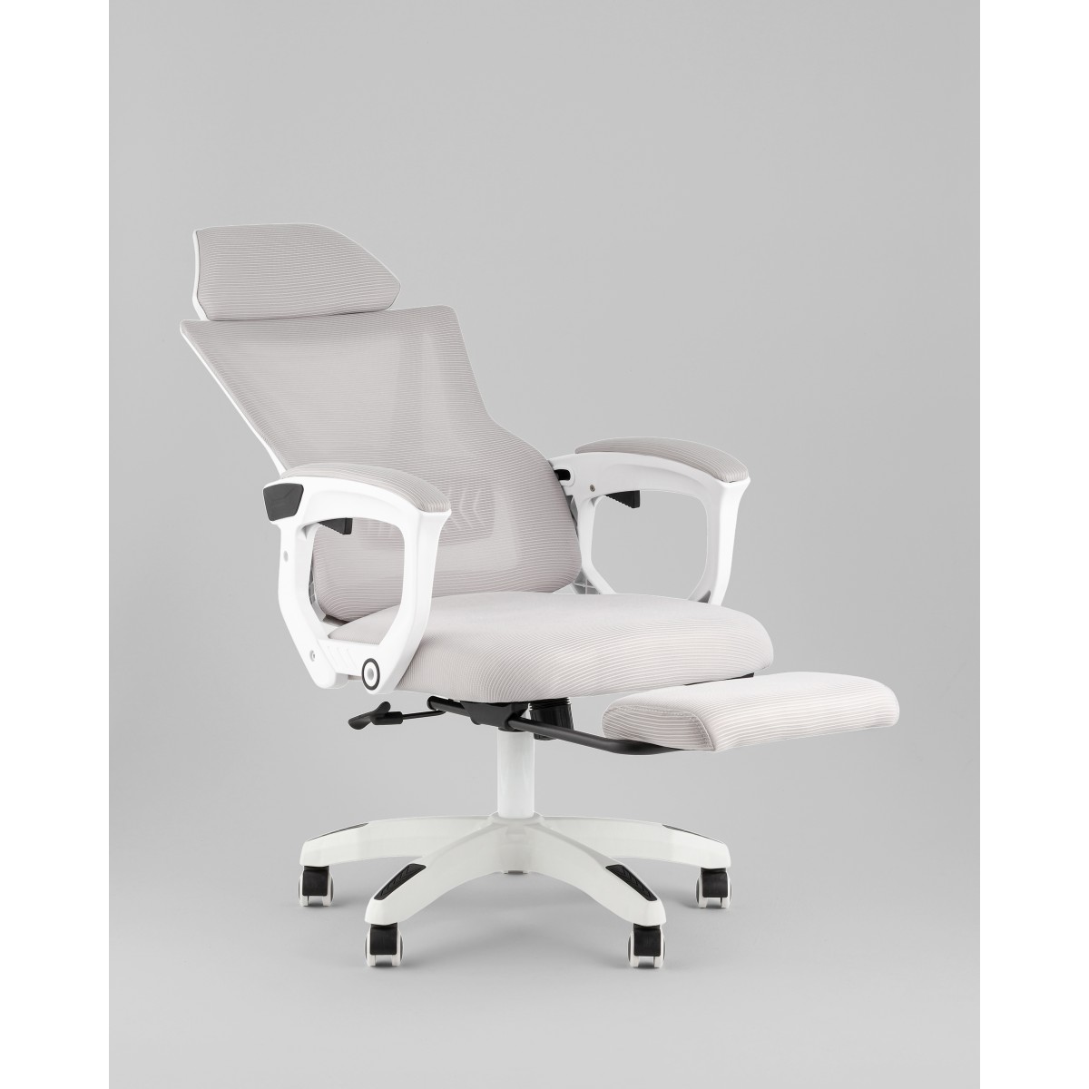 Кресло офисное TopChairs Vecto серый