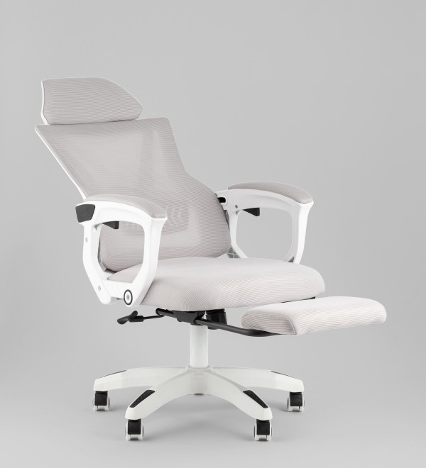 Кресло офисное TopChairs Vecto серый