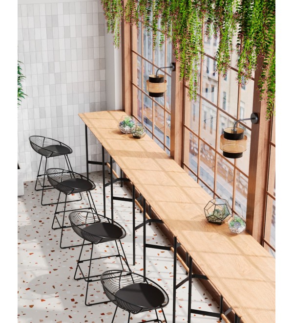 Стол барный Knobb 120*60 светлое дерево