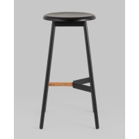 Стул барный Knobb черный