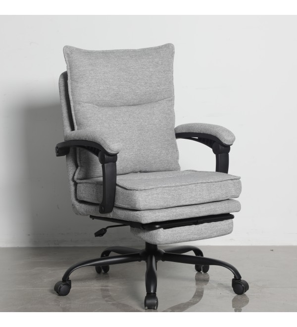 Кресло офисное TopChairs 6078A светло-серый