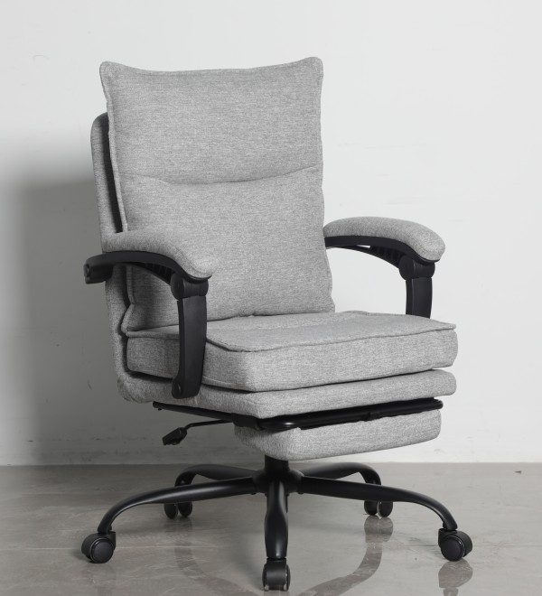 Кресло офисное TopChairs 6078A светло-серый